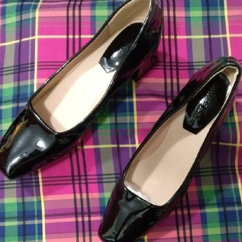 Sleek Black Women's Heels